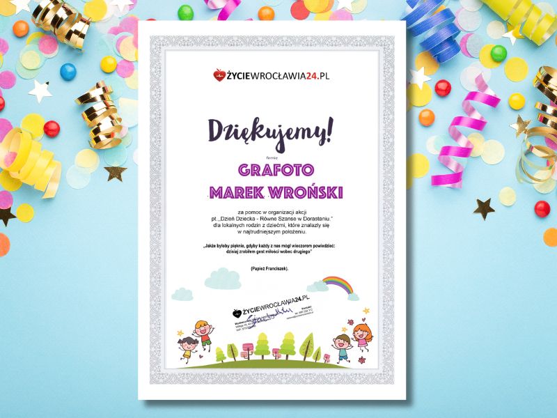 Dzień Dziecka - Równe Szanse w Dorastaniu 2023